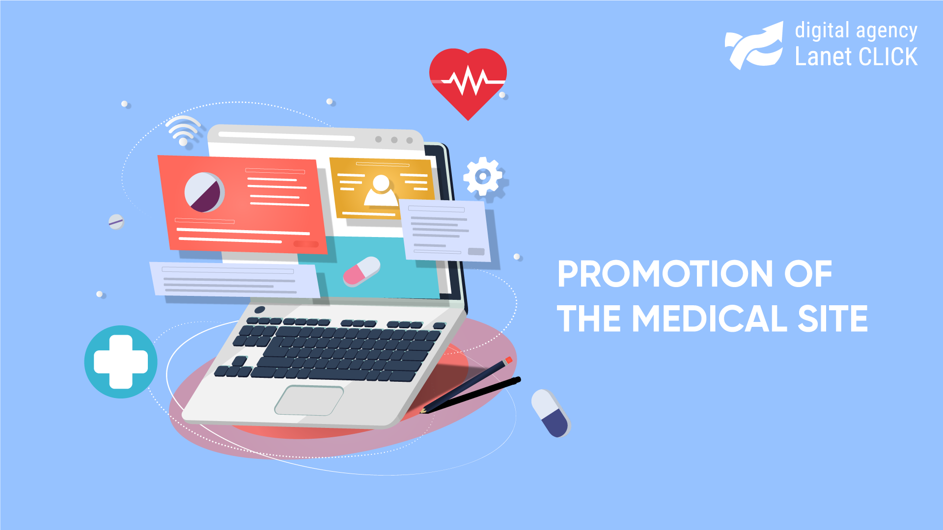 Medical website promotion