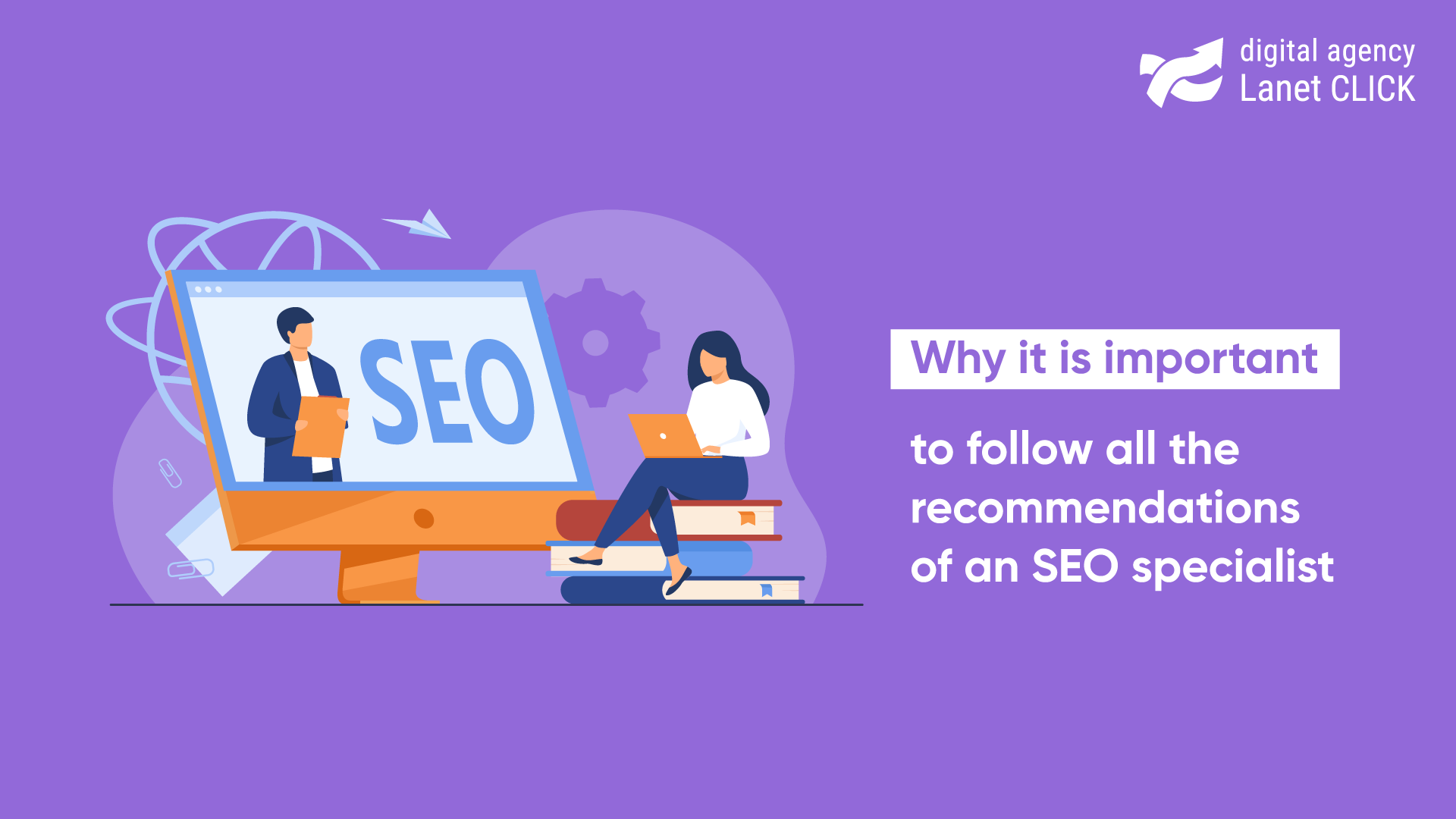 Why is it important to follow all the recommendations of SEO specialist