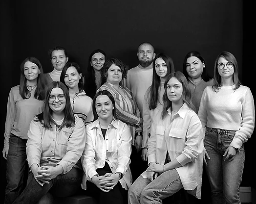 Фото команды SMM-отдела агентства Ланет CLICK