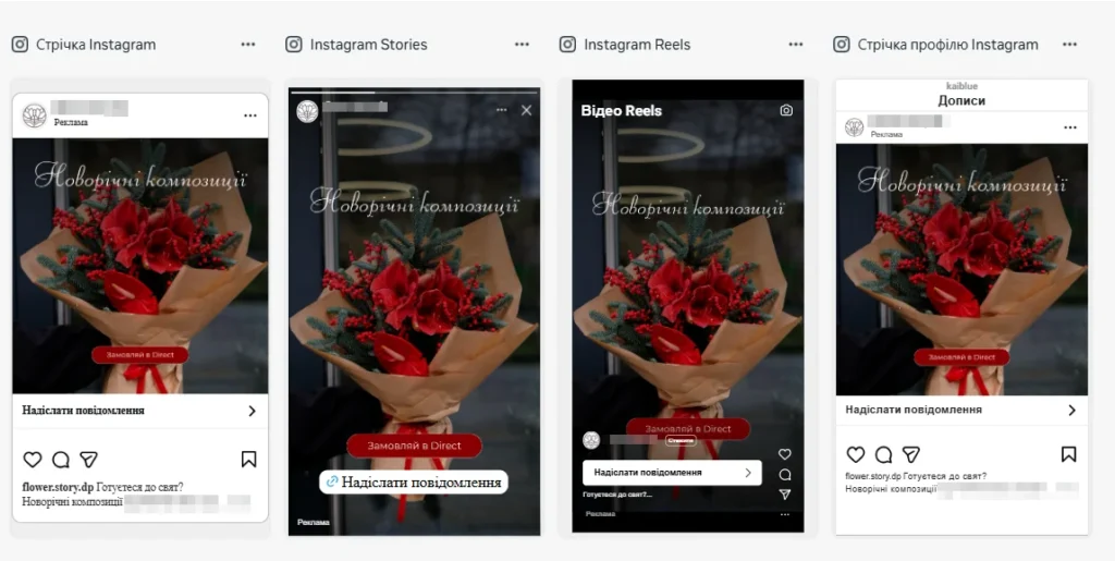 example of creatives from the cabinet