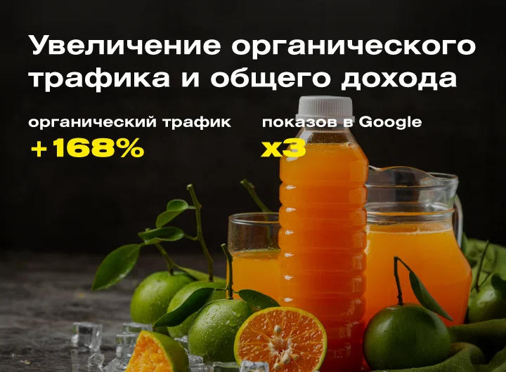 Кейс: SEO-оптимизация интернет-магазина натуральных напитков