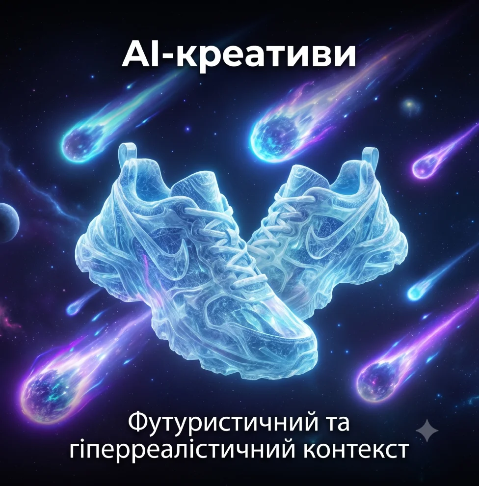AI-креатив із сучасною персоналізованою візуалізацією