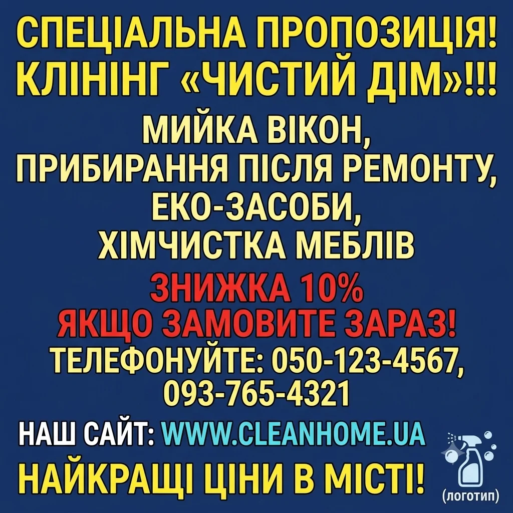 Креатив із перевантаженим текстом